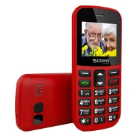 Мобільний телефон Sigma Comfort 50 EASY TYPE-C Red (4827798585221) - 4