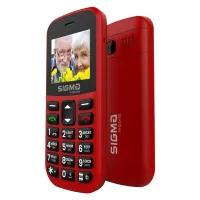 Мобільний телефон Sigma Comfort 50 EASY TYPE-C Red (4827798585221) - 5