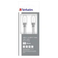 Дата кабель USB-C to USB-C 0.3m USB 3.1 Verbatim (48867) - 6