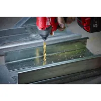 Свердло Milwaukee по металу RedHEX HSS-G TiN, 4,0 мм, (2шт) (48894708) - 4