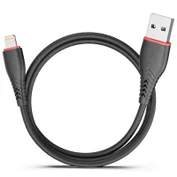 Дата кабель USB 2.0 AM to Lightning 1.0m Start Pixus (4897058531350) - 1