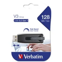 USB флеш накопичувач Verbatim 128GB Store 'n' Go V3 Black USB 3.0 (49189) - 5