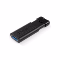 USB флеш накопичувач Verbatim 16GB PinStripe Black USB 3.2 (49316) - Image 3