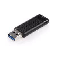 USB флеш накопичувач Verbatim 16GB PinStripe Black USB 3.2 (49316) - Image 4