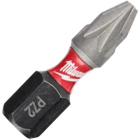 Набір біт Milwaukee SHOCKWAVE, PZ2, 25мм, 2шт (4932430863) - Зображення 1