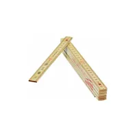 Лінійка будівельна Milwaukee складана тонка дерев'яна, 2м (4932459303) - 5