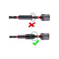 Адаптер для инструмента Milwaukee ShW 1/4"HEX - 1/2" квадратный хвостовик (4932478803) - Image 3