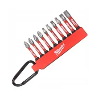 Набір біт Milwaukee з карабином ShW 2 x PH2/ 1 x PZ2/ 1 x TX15/ 2 x TX20/ 2 x TX30/ 1 x TX40 (4932480941) - 3