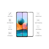 Стекло защитное Drobak Xiaomi Redmi Note 10 Pro Black Frame A+ (494923) - Изображение 2
