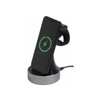 Зарядний пристрій Verbatim 2in1 Apple Watch and iPhone Charging Stand (49555) - Зображення 3