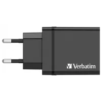 Зарядний пристрій Verbatim USB 30W PD3.0 4-ports black (49700) - 5