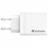 Зарядний пристрій Verbatim USB 30W PD3.0 4-ports white (49701) - 5