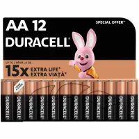 Батарейка Duracell AA лужні 12 шт. в упаковці (5000394006546 / 81551275) - 1