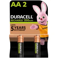 Акумулятор Duracell AA HR6 1300mAh * 2 (5000394039186 / 81367175) - 1
