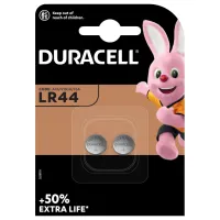 Батарейка Duracell LR44 1.5V спеціалізована лужна типу таблетка, 76A/A76/V13GA, 2шт. в упаковці (5000394504424 / 5007795) - 2