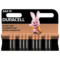 Батарейка Duracell AAA лужні 10 шт. в упаковці (5002509/5006462) - 2