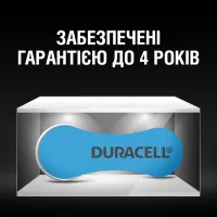 Батарейка Duracell для слухових апаратів розмір 675, 6 шт. в упаковці (5004326) - 8