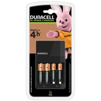 Зарядний пристрій для акумуляторів Duracell CEF14, 4 години, 1 шт. (Includes 2 AA1300mAh & 2 AAA750mAh) (5007497 / 5004990) - 2