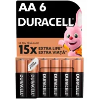 Батарейка Duracell AA лужні 6 шт. в упаковці (5007757) - 1