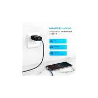 Дата кабель USB-C to USB-C 2.0m 60W US255 Black Gray Ugreen (50125) - 2