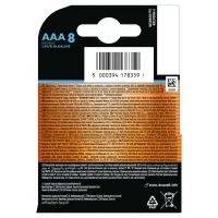 Батарейка Duracell Optimum AAA лужні 8 шт. в упаковці (5015602) - 2