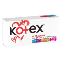 Тампони Kotex Super 16 шт. (5029053534572) - 2