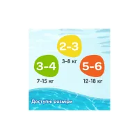 Підгузки Huggies Little Swimmer 5-6 (12-18 кг) 11 шт (5029053538426) - 7