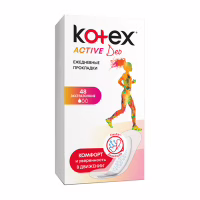 Ежедневные прокладки Kotex Active Deo Extra Thin 48 шт. (5029053547886) - Image 2