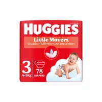 Підгузки Huggies Little Movers 3 (5-9 кг) Mega 78 шт (5029053548760) - 1