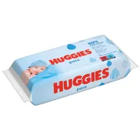 Дитячі вологі серветки Huggies Pure 56 шт (5029053550039) - 1