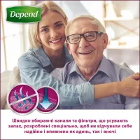 Підгузки для дорослих Depend Трусики для чоловіків L / XL (5029053560748_5029053539744) - 3