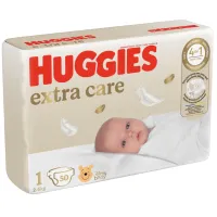 Підгузки Huggies Extra Care Розмір 1 (2-5 кг) 50 шт (5029053564883) - 2