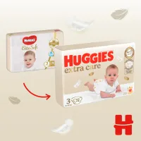 Підгузки Huggies Extra Care 3 (6-10 кг) 72шт (5029053578095) - 4