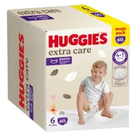 Підгузки Huggies Extra Care Розмір 6 (15-25кг) Pants Box 60 шт (5029053582429) - Зображення 2