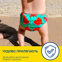 Підгузки Huggies Little Swimmers Розмір 2-3 багаторазові для плавання 1 шт (5029053583044) - 4
