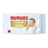 Дитячі вологі серветки Huggies Pure ExSens 48х8 (5029053585543) - 1
