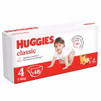 Подгузники Huggies Huggies Classic 4 (7-18 кг) Jumbo 48 шт (5029053586335) - Image 2