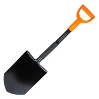 Лопата Flora штикова з металевою ручкою 285x195x800мм 1.6кг (5045224) - 2