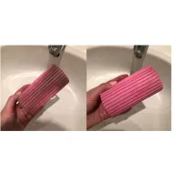 Губка для прибирання Scrub Daddy Damp Duster Для пилу Рожева (5060481022767/5060481023788) - 3