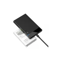 Кишеня зовнішня Ugreen USB 3.1 to 2.5" HDD/SSD US221 black (50743) - 2
