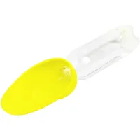 Універсальний посуд для тварин WAUDOG Silicone Поїлка-насадка на пляшку 165х90 мм жовта (50778) - 5