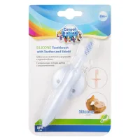 Дитяча зубна щітка Canpol babies з обмежувачем - блакитна (51/500_blu) - 6