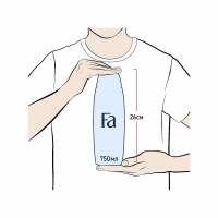 Гель для душу Fa Men Sport Shower Gel 750 мл (5201143728942) - Image 2