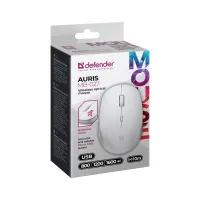 Мишка Defender Auris MB-027 Silent Wireless White (52028) - 5