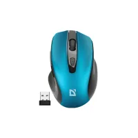 Мишка Defender Prime MB-053 Silent Wireless Turquoise (52054) - 1