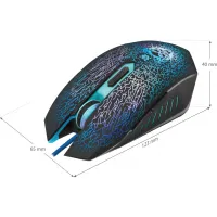 Мишка Defender Shock GM-110L Black (52110) - 6