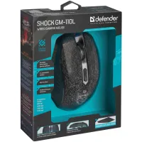 Мишка Defender Shock GM-110L Black (52110) - 7