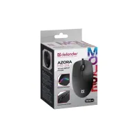 Мишка Defender Azora MB-241 LED USB Black (52241) - 5