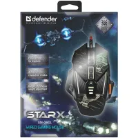 Мишка Defender sTarx GM-390L Black (52390) - 5