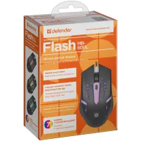 Мишка Defender Flash MB-600L Black (52600) - 7
